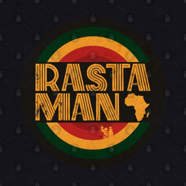Rasta Man Vibration by CTShirts